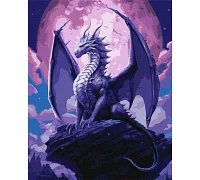 Картина по номерам  Величественный дракон 40x50 Идейка (KHO5118)