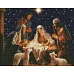 Алмазна мозаїка Таїнство Різдва з голограмними стразами art_selena_ua 40х50 Ідейка (AMO7858)