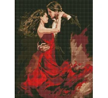 Алмазна мозаїка Танго кохання art_selena_ua 40х50 Ідейка (AMO7802)