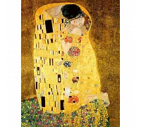 Алмазна мозаїка Густав Клімт Поцілунок без підрамника розміром 40х50 см Strateg (JSFH73118)