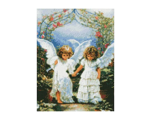 Алмазна мозаїка Дівчата-ангели 30х40 см Strateg HX015