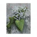 Алмазна мозаїка Зелене серце 40х50 см Strateg FA40801