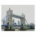 Алмазна мозаїка Лондонський Tower Bridge 40х50 см Strateg FA40841