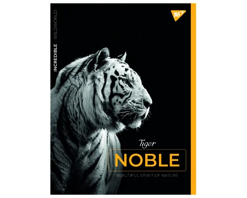 Зошит шкільний Noble 80 аркушів клітинка YES (681938)