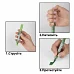 Маркер акварельний Glitter Brush пензель 06 кобальт Santi (390755)