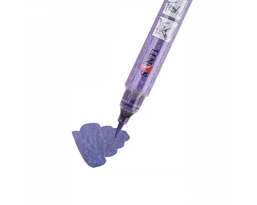 Маркер акварельный Glitter Brush кисть 07 пастельно-фиолетовый Santi (390756)