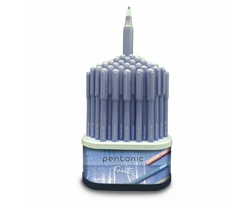 Ручка кулькова Pentonic Frost 0.7 мм 100 шт в упаковці мікс кольорів LINC (412222)