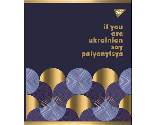 Зошит шкільний А5 96 лінійка Palyanytsya YES (766912)