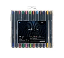 Ручка гелевая Pentonic набор 12 цветов 0.6 мм LINC (411959)