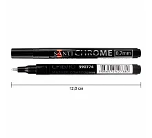 Реставрационный карандаш хром для авто и металла Chrome 0,7 мм серебро Santi (390774А)