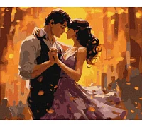 Картина за номерами Танець закоханих art_selena_ua 40x50 Ideyka (KHO8370)