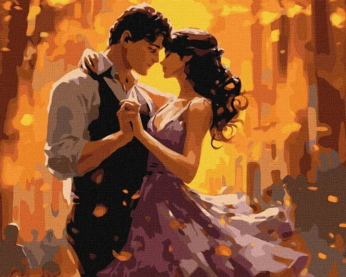 Картина по номерам Танец влюбленных art_selena_ua 40x50 (KHO8370)