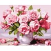 Картина по номерам Розовые розы art_selena_ua 40x50 (KHO3254)