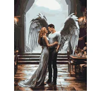 Картина за номерами Ангели кохання 40*50 см Орігамі (LW32790)