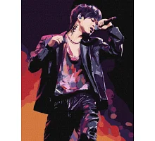 Картина по номерам Сольный концерт K-pop 40x50 Идейка (KHO8375)