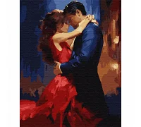 Картина за номерами  Танец о любви, танго 40*50 см SANTI (954762)
