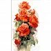 Картина за номерами Трепетні троянди 50х25 см Strateg (WW215)