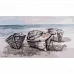 Картина за номерами Човни на березі моря 50х25 см Strateg (WW183)