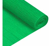 Бумага гофрированная зелёный 230% рулон 50*200см SANTI (708091)