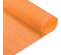 Папір гофрований помаранчевий 230% рулон 50*200см SANTI (708095)
