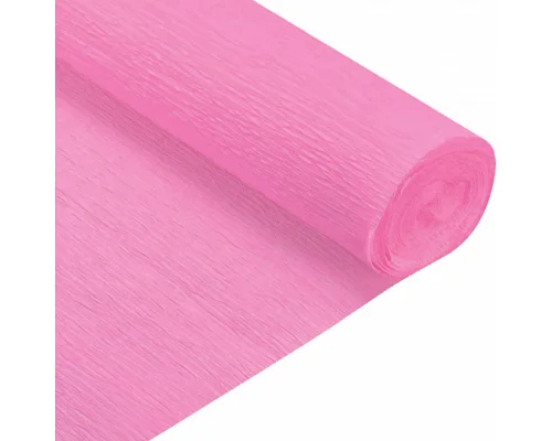 Папір гофрований рожевий 230% рулон 50*200см SANTI (708083)