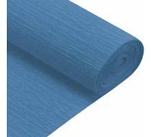 Бумага гофрированная  синий 230% рулон 50*200см SANTI (708089)