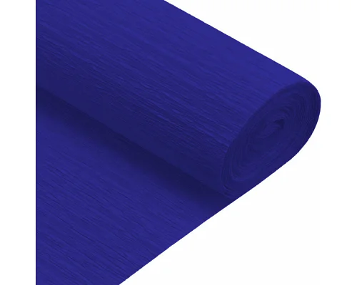 Папір гофрований темно синій 230% рулон 50*200см SANTI (708090)