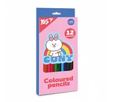 Карандаши цветные 12 цветов Line Friends YES (290718)