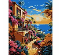 Картина за номерами Тропический рай 40*50 см SANTI (954783)