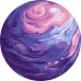 Картина за номерами Планета Щастя Glow Art з підсвічуванням d26 Ідейка (GA1063)