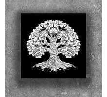 Проективна картина Дерево змін + аудіо від Дмитра Карпачова 40х40 см (AH10088)