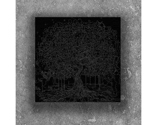 Проективная картина Дерево перемен + аудио от Дмитрия Карпачова 40х40 см (AV4040-24)