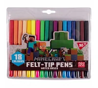 Фломастери Yes 18 кольорів Minecraft (650549)