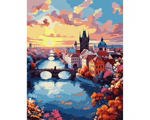 Картина по номерам SANTI Отпуск в Праге 40х50 (954775)