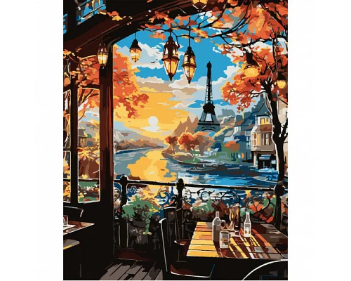 Картина по номерам SANTI Фантазийный Париж 40х50 (954793)
