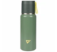 Термос Yes Fusion с чашкой 420 мл зеленый (708207)