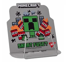 Підставка для книг фігурна Yes Minecraft метал з висічкою (470512)