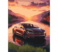 Картина за номерами Тесла (Tesla) 40*50 см Орігамі (LW3323)