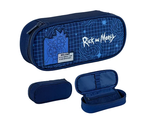 Пенал м'який Kite NEW Rick and Morty 22x9x6 (RM24-599)