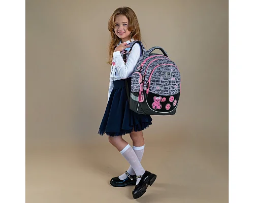 Рюкзак шкільний ортопедичний Kite NEW Education Lucky Girl 38x28x16 (K24-700M-2)