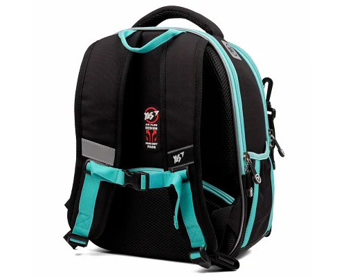 Набор рюкзак школьный ортопедичный + пенал + сумка Yes Robohero H-100 (559551К)