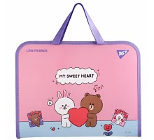 Папка портфель Yes Line Friends Choco and Cony FC (492239)