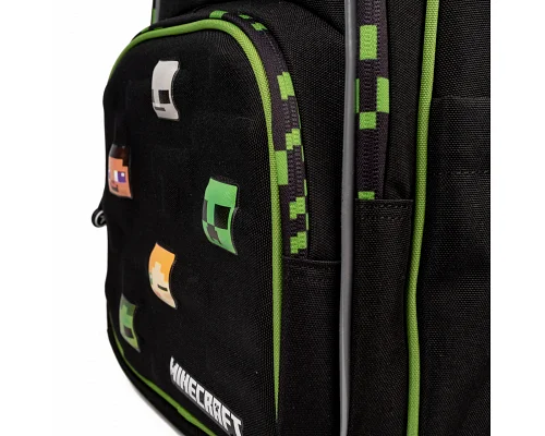 Набор школьный Minecraft XXL рюкзак + пенал + сумка + бутылка + ланч-бокс  (559753XXL)