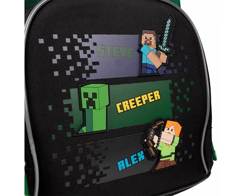 Набір шкільний Minecraft XXL рюкзак + пенал + сумка + пляшка + ланч-бокс (559760XXL)