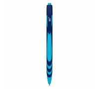 Ручка шариковая На волне автоматическая 0.7 мм синяя YES (412214)