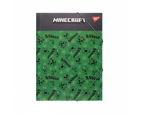 Папка на резинці Minecraft Creepers A4 YES (492214)