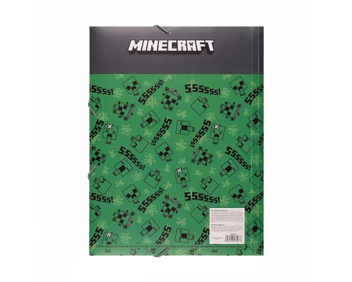 Папка на резинці Minecraft Creepers A4 YES (492214)