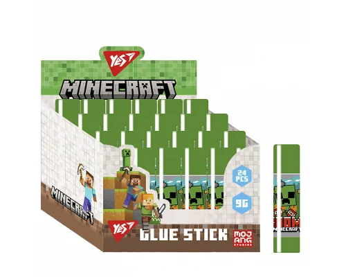 Клей-олівець Minecraft 9г PVA YES (320288)