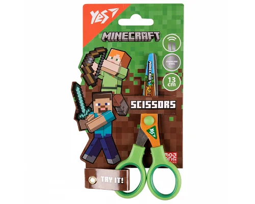 Ножиці Minecraft 13см з принтом на лезі YES (480440)