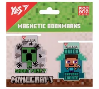 Закладки магнітні Minecraft friends 2шт YES (708102)